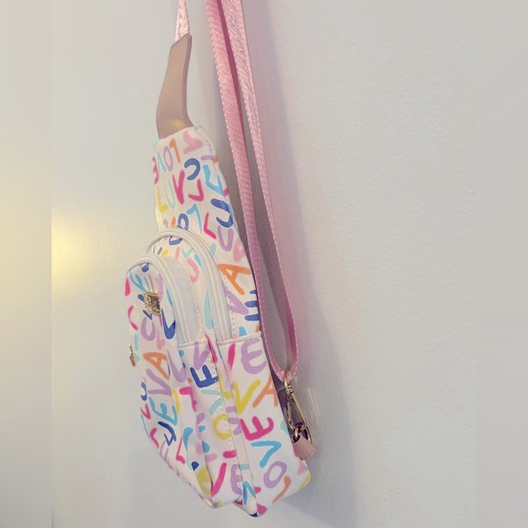 Betsey Johnson Graffiti Luv by Betsey Multicolor Swing Backpack